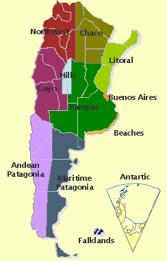 Regions of Argentina